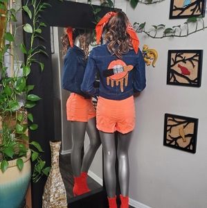 Denim Jean jacket customized